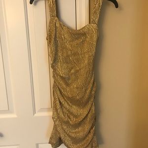 Gold Dress